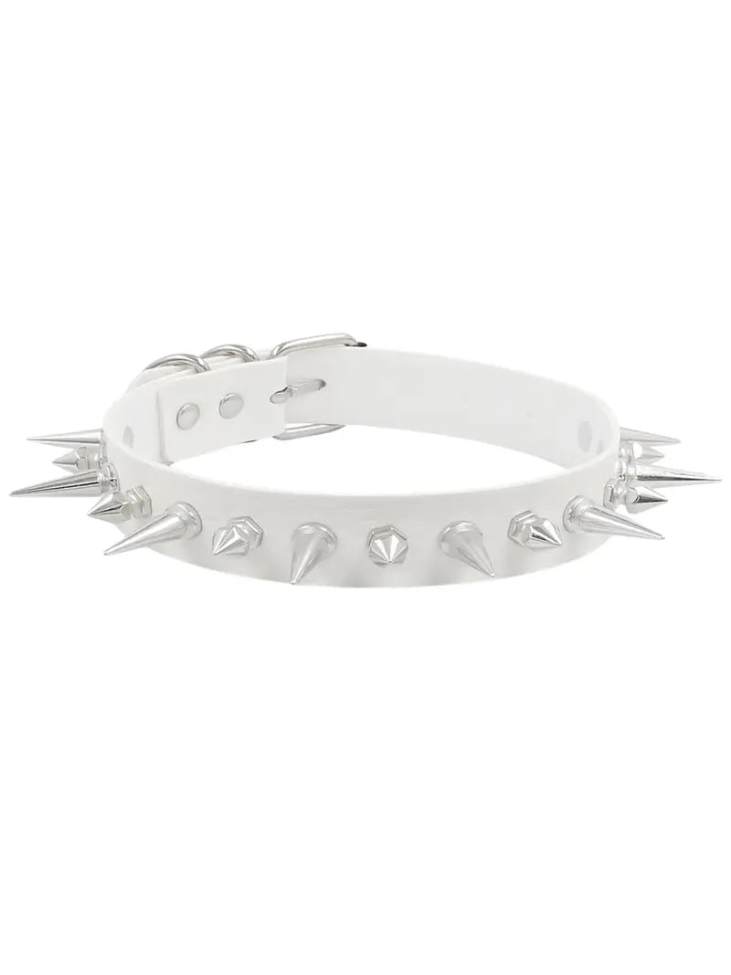 Punk Style Studded Decor Choker, Fashion Costume Jewelry Decorative Necklace