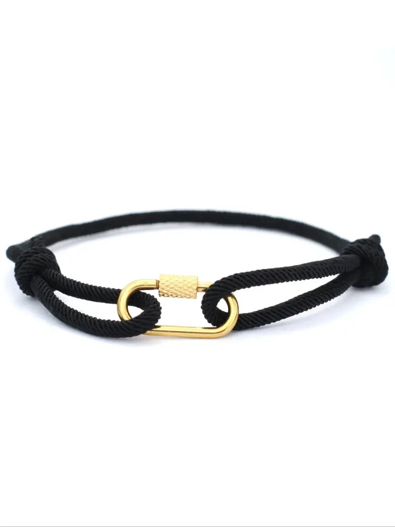 Men's Adjustable Rope Bracelet