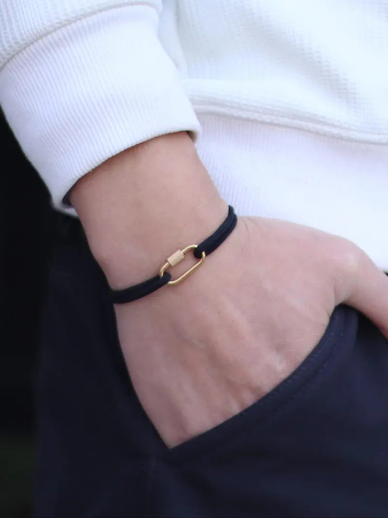 Men's Adjustable Rope Bracelet