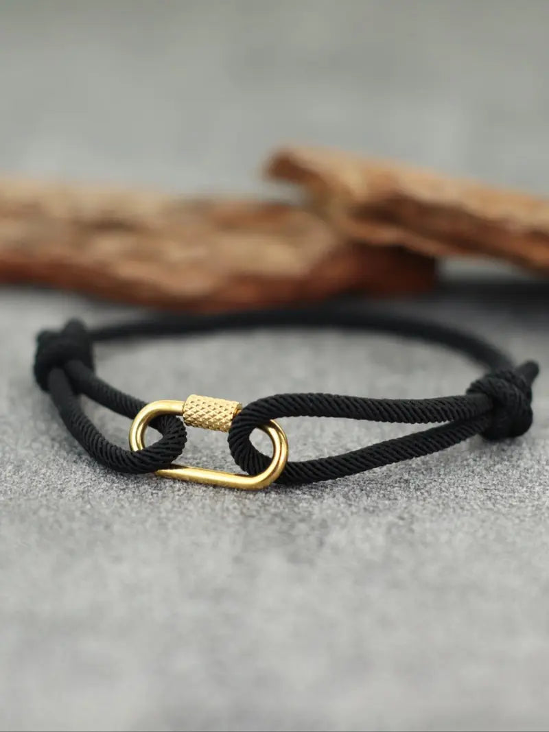 Men's Adjustable Rope Bracelet