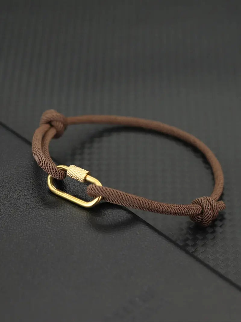Men's Adjustable Rope Bracelet