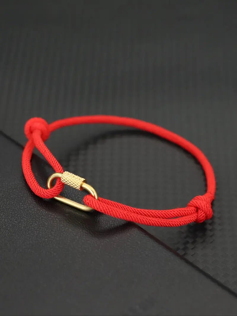 Men's Adjustable Rope Bracelet